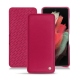 硬质真皮保护套 Samsung Galaxy S21 Ultra - Rose fluo