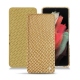 Capa em pele Samsung Galaxy S21 Ultra - Serpent sabbia