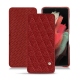 Funda de piel Samsung Galaxy S21 Ultra - Tomate - Couture ( Pantone 187C ) 