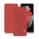 Custodia in pelle Samsung Galaxy S21 Ultra - Cerise vintage - Couture