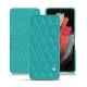 Funda de piel Samsung Galaxy S21 Ultra - Bleu fluo - Couture