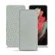 Capa em pele Samsung Galaxy S21 Ultra - Gris PU