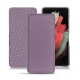 Lederschutzhülle Samsung Galaxy S21 Ultra - Lilas PU