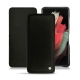 Housse cuir Samsung Galaxy S21 Ultra - Noir Veggie