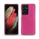 Capa em pele Samsung Galaxy S21 Ultra - Rose BB
