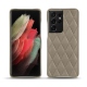 Coque cuir Samsung Galaxy S21 Ultra - Darboun sabla - Couture