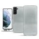 Capa em pele Samsung Galaxy S21+ - Platinium ( Pantone 877C ) 