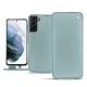 가죽 커버 Samsung Galaxy S21+ - Bleu ciel ( Nappa - Pantone 277C ) 