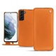 Samsung Galaxy S21+ leather case - Orange ( Nappa - Pantone 1495U ) 
