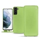 Custodia in pelle Samsung Galaxy S21+ - Vert olive ( Nappa - Pantone 578U ) 