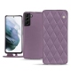 Custodia in pelle Samsung Galaxy S21+ - Lilas - Couture ( Nappa - Pantone 2645U ) 
