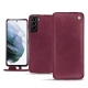 Lederschutzhülle Samsung Galaxy S21+ - Prune vintage ( Pantone 512C ) 