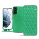 가죽 커버 Samsung Galaxy S21+ - Menthe vintage - Couture