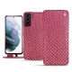 Funda de piel Samsung Galaxy S21+ - Serpent ciclamino