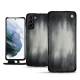 Custodia in pelle Samsung Galaxy S21+ - Gris Patine