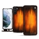 Custodia in pelle Samsung Galaxy S21+ - Fauve Patine