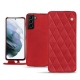 Capa em pele Samsung Galaxy S21+ - Rouge troupelenc - Couture