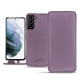 Lederschutzhülle Samsung Galaxy S21+ - Lilas PU