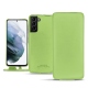 Funda de piel Samsung Galaxy S21+ - Vert olive PU