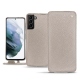 Capa em pele Samsung Galaxy S21+ - Taupe innocent
