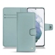 Custodia in pelle Samsung Galaxy S21+ - Bleu ciel ( Nappa - Pantone 277C ) 