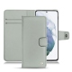 Capa em pele Samsung Galaxy S21+ - Gris ( Nappa - Pantone W428C ) 