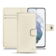 Housse cuir Samsung Galaxy S21+ - Blanc ( Nappa - White ) 