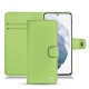 Lederschutzhülle Samsung Galaxy S21+ - Vert olive ( Nappa - Pantone 578U ) 