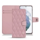 硬质真皮保护套 Samsung Galaxy S21+ - Rose - Couture ( Nappa - Pantone 2365C ) 