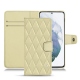 Custodia in pelle Samsung Galaxy S21+ - Beige - Couture ( Nappa - Pantone 7502C ) 