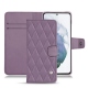 Funda de piel Samsung Galaxy S21+ - Lilas - Couture ( Nappa - Pantone 2645U ) 
