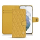 硬质真皮保护套 Samsung Galaxy S21+ - Mimosa - Couture ( Pantone 141C ) 