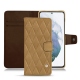 Funda de piel Samsung Galaxy S21+ - Sable vintage - Couture