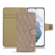 Funda de piel Samsung Galaxy S21+ - Taupe vintage - Couture
