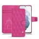 Samsung Galaxy S21+ leather case - Rose BB - Couture