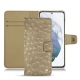 Funda de piel Samsung Galaxy S21+ - Autruche desert