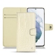 Custodia in pelle Samsung Galaxy S21+ - Crocodile milk