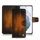 Housse cuir Samsung Galaxy S21+ - Marron Patine