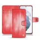 Housse cuir Samsung Galaxy S21+ - Rose Patine
