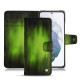 硬质真皮保护套 Samsung Galaxy S21+ - Vert Patine