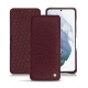 Samsung Galaxy S21+ leather case - Lie de vin ( Pantone 5115C ) 