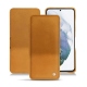 Samsung Galaxy S21+ leather case - Or Maïa ( Pantone 871C ) 