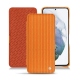 Capa em pele Samsung Galaxy S21+ - Abaca arancio