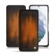 Samsung Galaxy S21+ leather case - Marron Patine