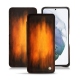 Housse cuir Samsung Galaxy S21+ - Fauve Patine
