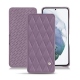 Custodia in pelle Samsung Galaxy S21+ - Lilas - Couture ( Nappa - Pantone 2645U ) 
