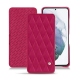 Custodia in pelle Samsung Galaxy S21+ - Rose fluo - Couture