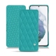 Funda de piel Samsung Galaxy S21+ - Bleu fluo - Couture