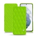 Funda de piel Samsung Galaxy S21+ - Vert fluo - Couture