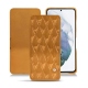 Samsung Galaxy S21+ leather case - Or Maïa - Couture